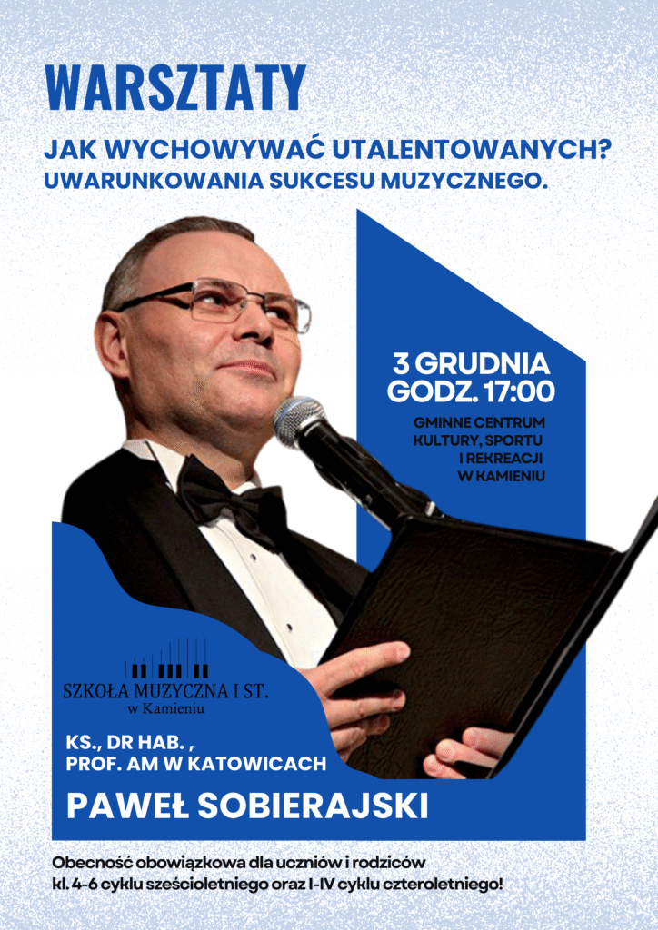 Blue and White Modern Business Conference Poster (2)